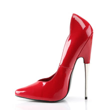 Load image into Gallery viewer, Tacones Devious SCREAM-01 Rojo Charol
