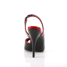 Cargar imagen en el visor de la galería, Tacones Pleaser SEDUCE-117 Negro Rojo Charol

