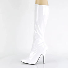 Load image into Gallery viewer, Tacones Pleaser SEDUCE-2000 Blanco Str Charol
