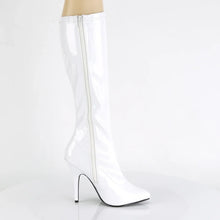 Load image into Gallery viewer, Tacones Pleaser SEDUCE-2000 Blanco Str Charol
