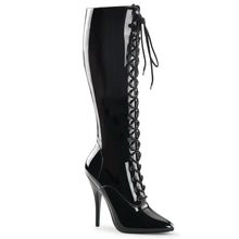 Cargar imagen en el visor de la galería, Tacones Pleaser SEDUCE-2020 Negro Charol

