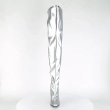 Cargar imagen en el visor de la galería, Tacones Pleaser SEDUCE-3000 Plata Str Piel
