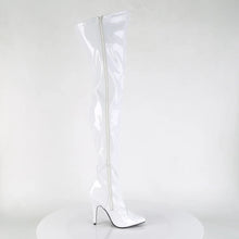 Load image into Gallery viewer, Tacones Pleaser SEDUCE-3000 Blanco Str Charol
