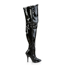 Carregar imagem no visualizador da galeria, Botas Pleaser Pink Label SEDUCE-3000WC Negro Str. Charol
