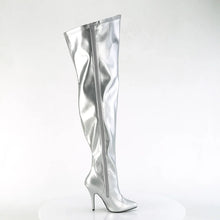 Load image into Gallery viewer, Tacones Pleaser SEDUCE-3000WC Plata Str Pu
