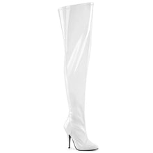 Load image into Gallery viewer, Tacones Pleaser SEDUCE-3000WC Blanco Str Charol
