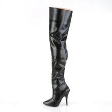 Cargar imagen en el visor de la galería, Tacones Pleaser SEDUCE-3010 Negro Piel Sintética
