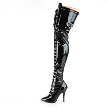 Carregar imagem no visualizador da galeria, Tacones Pleaser SEDUCE-3024 Negro Str Charol

