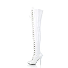 Cargar imagen en el visor de la galería, Tacones Pleaser SEDUCE-3024 Blanco Charol
