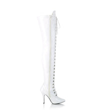 Cargar imagen en el visor de la galería, Tacones Pleaser SEDUCE-3024 Blanco Charol
