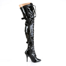 Carregar imagem no visualizador da galeria, Tacones Pleaser SEDUCE-3028 Negro Str Charol
