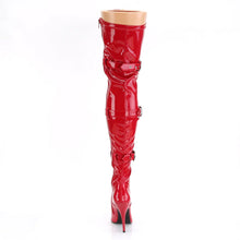 Cargar imagen en el visor de la galería, Tacones Pleaser SEDUCE-3028 Rojo Str Charol
