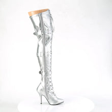 Load image into Gallery viewer, Tacones Pleaser SEDUCE-3028 Plata Str Pu
