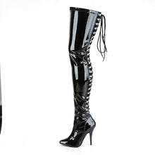 Carregar imagem no visualizador da galeria, Tacones Pleaser SEDUCE-3063 Negro Str Charol
