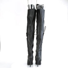 Cargar imagen en el visor de la galería, Tacones Pleaser SEDUCE-3082 Negro Str. Piel

