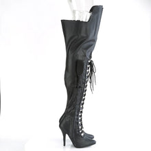 Cargar imagen en el visor de la galería, Tacones Pleaser SEDUCE-3082 Negro Str. Piel
