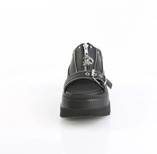 Load image into Gallery viewer, Sandalias Demonia SHAKER-07 Negro Piel vegana
