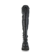 Cargar imagen en el visor de la galería, Botas (Over the Knee) Demonia SHAKER-350 Negro Veagn Leather-Stretch
