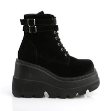 Cargar imagen en el visor de la galería, Botines Demonia SHAKER-52 Negro Velvet
