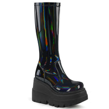 Carregar imagem no visualizador da galeria, Botas Demonia SHAKER-65 Stretch Negro Pat Holo
