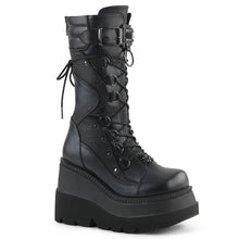 Cargar imagen en el visor de la galería, Botas Demonia SHAKER-70 Negro Piel vegana
