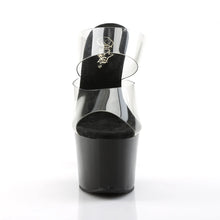Cargar imagen en el visor de la galería, Tacones Pleaser SKY-302 Transparente Negro

