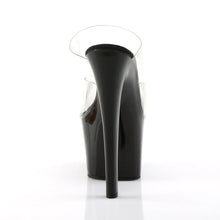 Cargar imagen en el visor de la galería, Tacones Pleaser SKY-302 Transparente Negro
