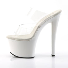 Carregar imagem no visualizador da galeria, Tacones Pleaser SKY-302 Transparente Blanco
