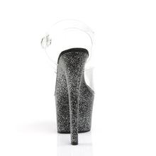 Load image into Gallery viewer, Tacones Pleaser SKY-308MG Transparente Negro
