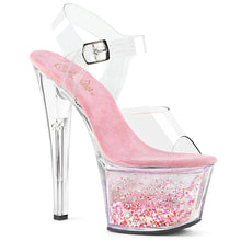 Load image into Gallery viewer, Tacones Pleaser SKY-308WHG Transparente Baby Rosa
