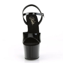 Carregar imagem no visualizador da galeria, Tacones Pleaser SKY-309CRS Negro Plata Rstn
