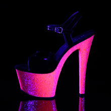 Load image into Gallery viewer, Tacones Pleaser SKY-309UVLG Negro Charol Neon
