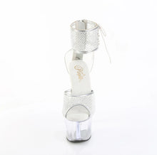 Carregar imagem no visualizador da galeria, Tacones Pleaser SKY-324PREM-RSNT Transparente Plata
