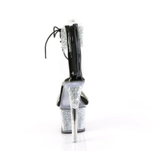 Cargar imagen en el visor de la galería, Tacones Pleaser SKY-327RSI Plata Negro
