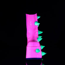 Load image into Gallery viewer, Botines Demonia SLAY-77 UV Neon Rosa-Neon Verde
