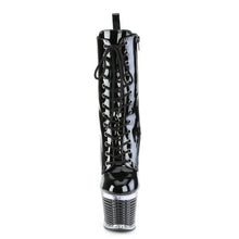Cargar imagen en el visor de la galería, Tacones Pleaser SPECTATOR-1040 Negro Charol Transparente

