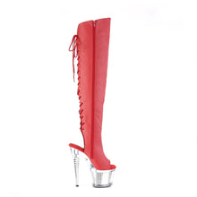 Cargar imagen en el visor de la galería, Tacones Pleaser SPECTATOR-3019 Rojo Piel Sintética
