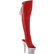 Cargar imagen en el visor de la galería, Tacones Pleaser SPECTATOR-3019 Rojo Piel Sintética
