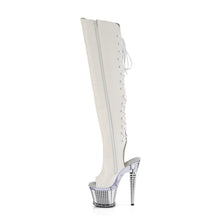 Cargar imagen en el visor de la galería, Tacones Pleaser SPECTATOR-3019 Blanco Piel Sintética
