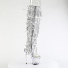 Carregar imagem no visualizador da galeria, Tacones Pleaser SPECTATOR-3019C-RSF Transparente Plata
