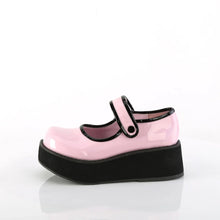 Cargar imagen en el visor de la galería, Zapatos con plataforma Demonia SPRITE-01 B. Rosa Holo Pat
