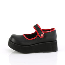 Cargar imagen en el visor de la galería, Zapatos con plataforma Demonia SPRITE-01 Negro Piel vegana
