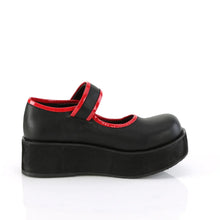Cargar imagen en el visor de la galería, Zapatos con plataforma Demonia SPRITE-01 Negro Piel vegana
