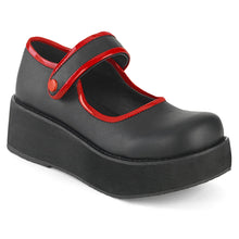 Cargar imagen en el visor de la galería, Zapatos con plataforma Demonia SPRITE-01 Negro Piel vegana

