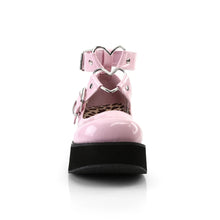 Cargar imagen en el visor de la galería, Zapatos con plataforma Demonia SPRITE-02 B. Rosa Pat
