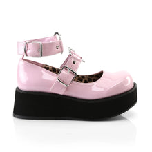 Cargar imagen en el visor de la galería, Zapatos con plataforma Demonia SPRITE-02 B. Rosa Pat
