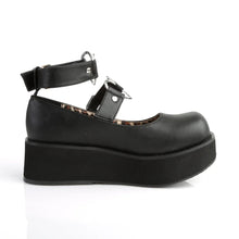 Carregar imagem no visualizador da galeria, Zapatos con plataforma Demonia SPRITE-02 Negro Piel vegana
