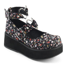 Load image into Gallery viewer, Zapatos con plataforma Demonia SPRITE-02 Floral Fabric

