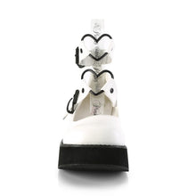 Load image into Gallery viewer, Zapatos con plataforma Demonia SPRITE-02 Blanco Piel vegana
