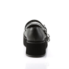 Load image into Gallery viewer, Zapatos con plataforma Demonia SPRITE-05 Negro Piel vegana-Negro Pat
